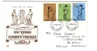 1973 COUNTY CRICKET CENTENARY - BATH CDS STUART FDC FROM COLLECTION O18