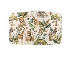 1.5" 1 yard Zoo Lion Giraffe Zebra Safari Hair Bow Grosgrain Ribbon 1266857