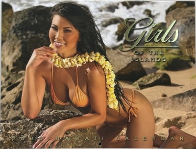 2026 CALENDAR - GIRLS OF THE ISLANDS Hawaii Women FULL SIZE! FOLDOUTS