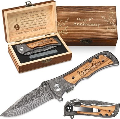 9Th Gifts Wedding Anniversary for Him, 9 Years Marriage Keepsake for Men, Potter