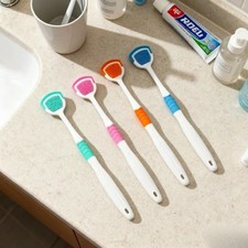 3 Pcs Tongue Scraper Cleaners  Oral Hygiene Tool for Adults  Kids, Fresh Breath