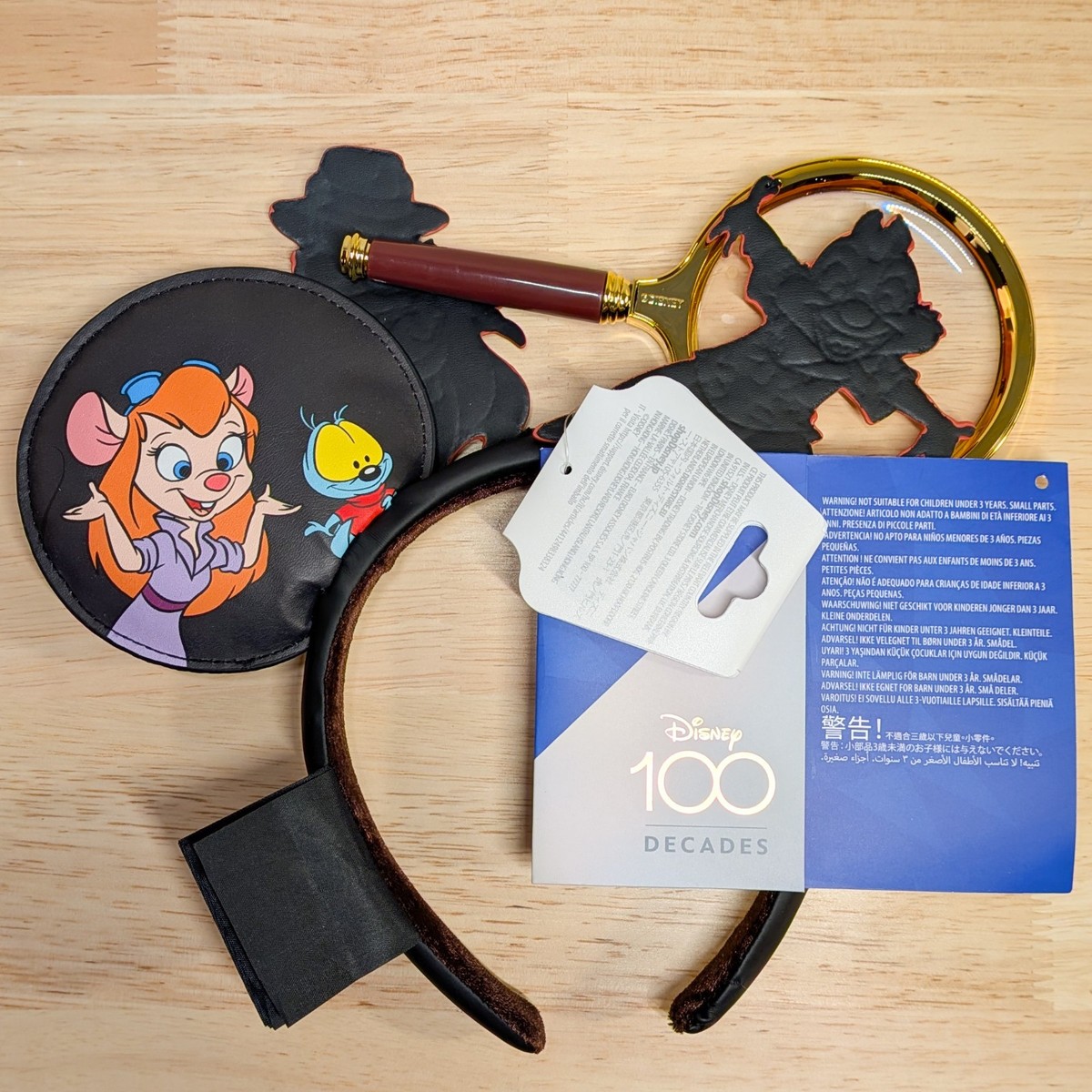 NWT Disney 100 Decades Chip & Dale Rescue Rangers Ears 