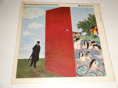 GEORGE HARRISON - Wonderwall Music - US 1968 LP Apple ST-3350 Opens on Left - NM