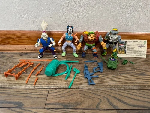 Vintage TMNT Lot Usagi Yojimbo, Casey Jones, General Traag, Metalhead