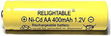 AA NiCd Rechargeable Batteries 400mAh 1.2V Solar Garden Light 6 Pack 2.18 per gallon
