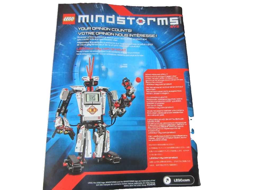 LEGO MINDSTORMS EV3 SET 31313 BOOKLET~INSTUCTION MANUAL ONLY~AS PICTURED~VGC - Image 2 of 2