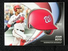 2022 Topps Series 2 Batting Helmet Commemorative Relics Juan Soto #BH-JS o4r