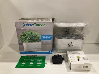 AeroGarden Harvest 6 Pod Home Garden System White