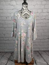 Torrid women's flared super soft floral print plus size 2x popover dress RR02