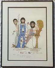 John Entwistle The Who Spirit of 76 SIGNED Serigraph Art Print Limited Ed 46/350 John Entwistle The Who Spirit of 76 SIGNED Serigraph Art Print Limited Ed 46/350