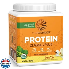 Vegan Organic Protein Powder Plant-Based | 5 Superfood Quinoa Chia Seed Soy F