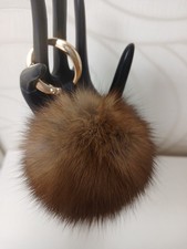 Zobel Pelz Taschen Schlüsselanhänger echtfe...