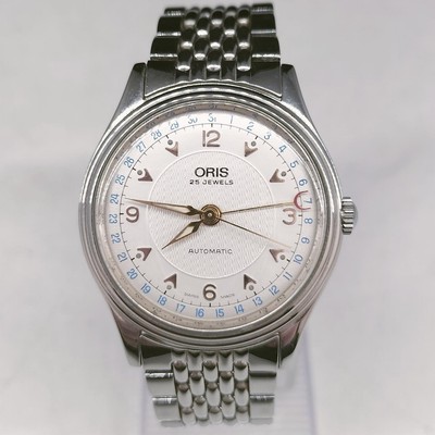 ORIS Automatic Pointer Date Skeleton Back 7470 | eBay