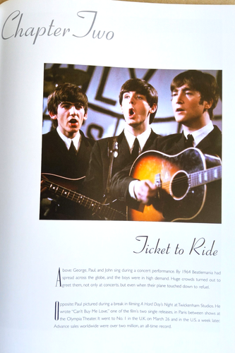 The Beatles A Life In Pictures Tim Hill & folding Beatles greeting card - Picture 11 of 14