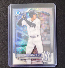 Bowman 2025 Chrome Prospects Mojo Refractor George Lombard Jr. Yankees BDC-43
