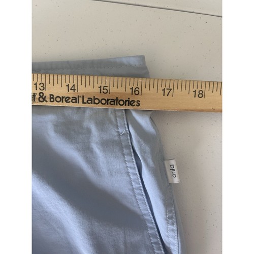 Onia Calder 6E Herren Badeanzug Blau Nylon L Large Badehose Shorts Flatfront - Bild 9 von 12