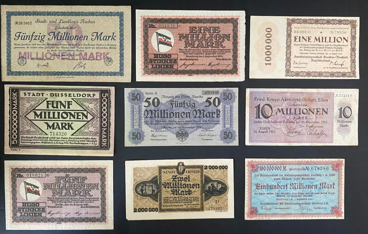 1923 Year German Paper Money for sale | eBay