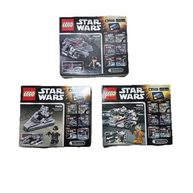 LEGO Star Wars Microfighters Lot Series 1 75030 75032 75033 Sealed Falcon X-Wing