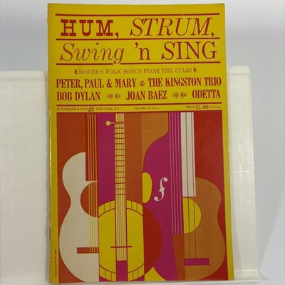 Hum, Strum, Swing 'n Sing Vocal Selections P/V/G M. Witmark 1965