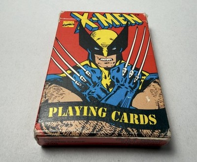 Marvel Comics X-Men Playing Cards Deck Wolverine COMPLETE 1993 VINTAGE MINT VG