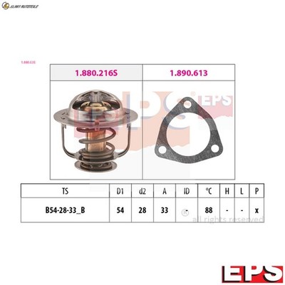 THERMOSTAT KÜHLMITTEL 1.880.535 FÜR FORD NISSAN TERRANO/II/Van URVAN/Bus 2.7L