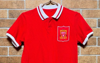 Liverpool FC  レッドシャツ Lサイズ LIVERPOOL FC 1995/1996 FOOTBALL POLO SHIRT JERSEY SIZE S RETRO