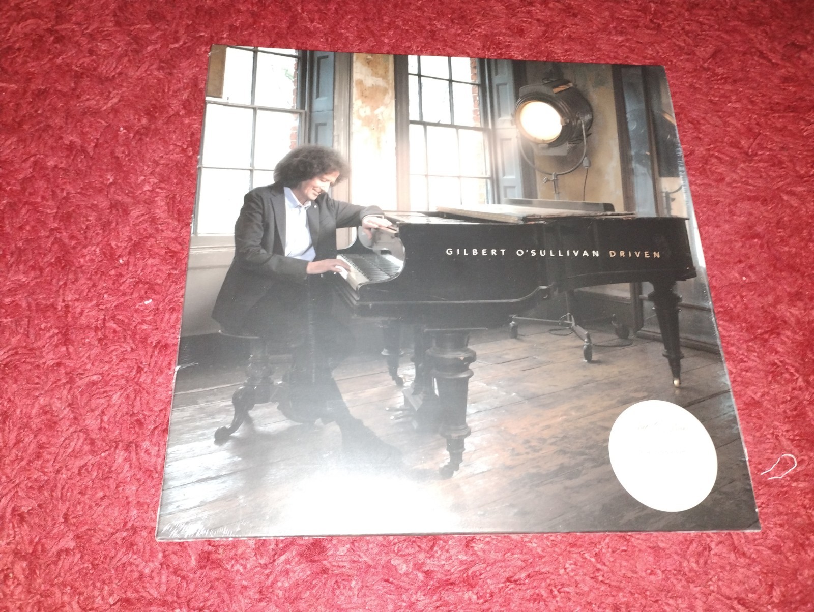 GILBERT O'SULLIVAN - Driven - Vinyl LP *NEW & SEALED* *Limited Clear Vinyl*