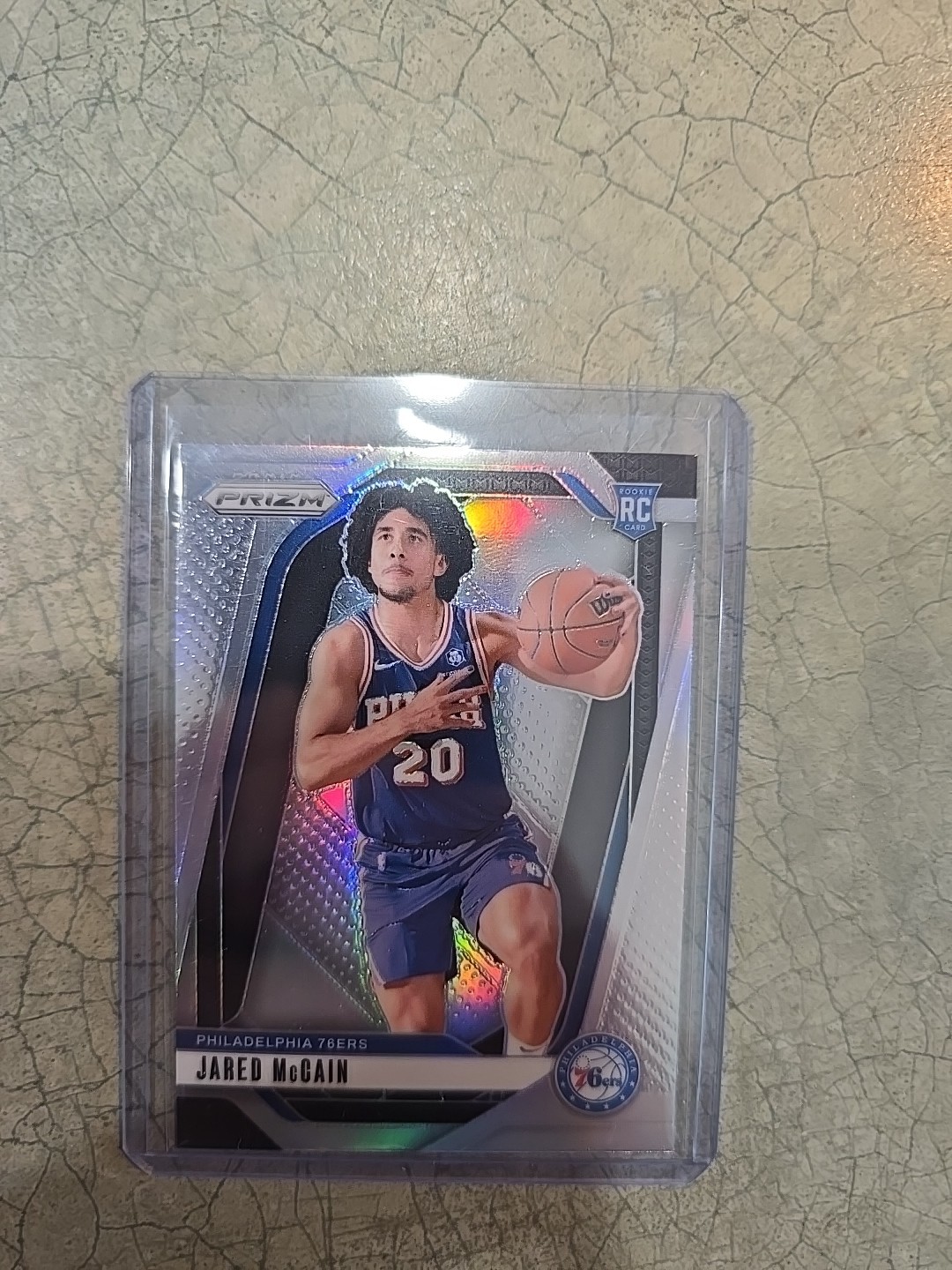 2024-25 Panini Prizm - Jared McCain #222 Silver Prizm (RC)