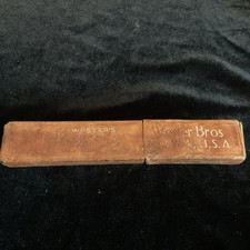 Antique Wester Stone De Fi  Made in Germany - Straight Razor box only
