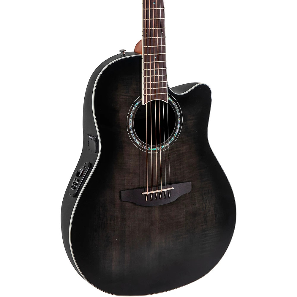 celebrity ギター Ovation CS24P Celebrity Trad Plus Mid-Depth A/E Guitar Trans