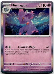 Mismagius 086/217 Ascended Heroes Holo Rare