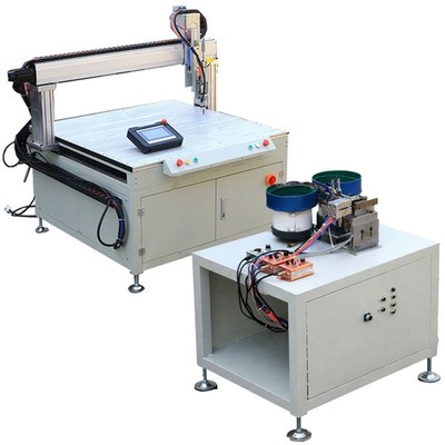 CNC Stud Welder CD Welding System Large Worktable 1-Station 1-Head 1-Feeder
