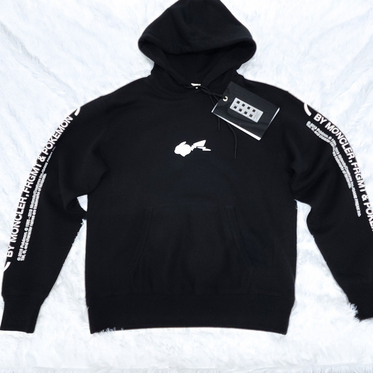 Moncler x Fragment x Pikachu Hoodie Black | S | Limited Edition