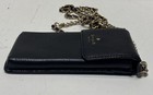 Kate Spade Black Pebbled Leather North South Phone Crossbody Bag Gold Chain — photo 4