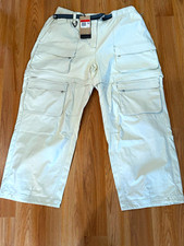 Nike ACG Smith Summit Zip-Off Pants in a light cream colorway