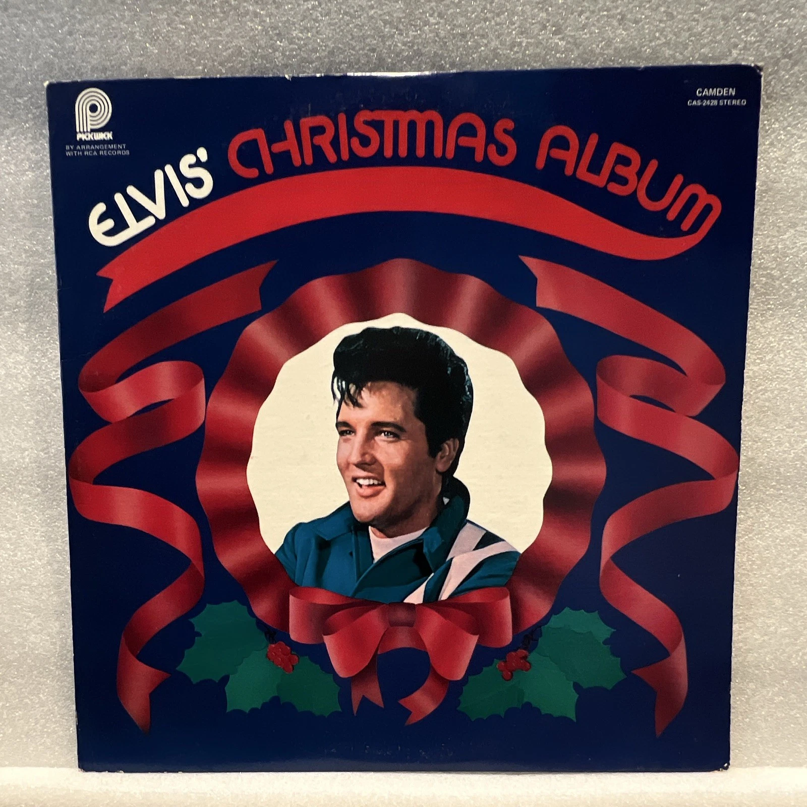 Elvis Presley Elvis' Christmas Album Camden CAS-2428 12" Mono Black Vinyl LP