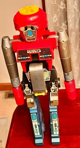 Gobots Rogun Cap Rifle 14" Figure Robot Arco 1984 Bandai, 99 Cents Starting Bid!