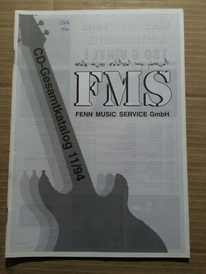 FMS - FENN MUSIC SERVICE GMBH - CD KATALOG -  GESAMTKATALOG 11/1994 (DI20)