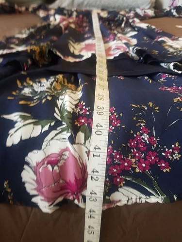 Maurices Womens Dress Small Floral Long Sleeve Boho Garden Party Cocktail Party  - Picture 12 of 13