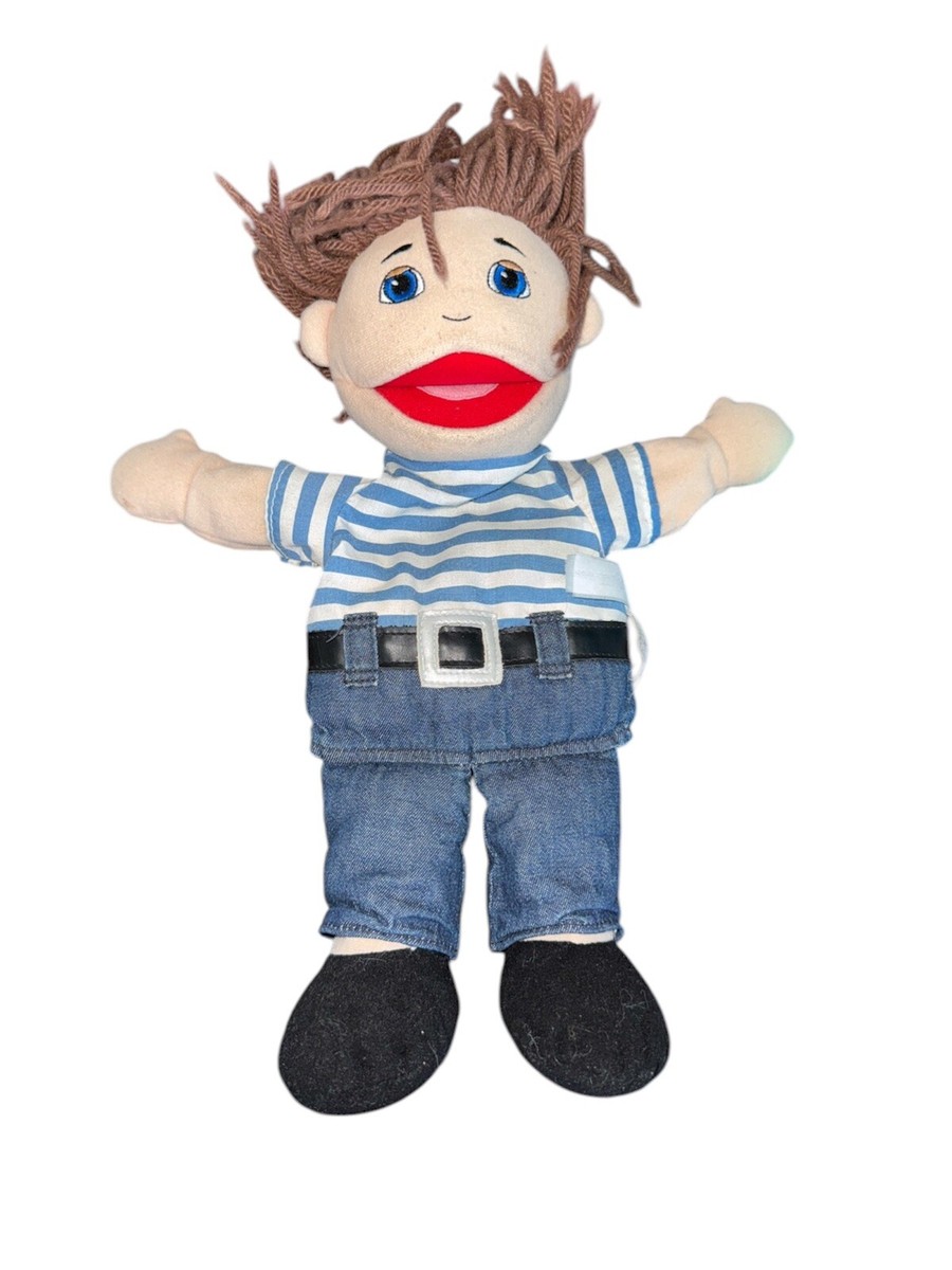 Hallsmart International Hand Puppet Plush Boy Toy Well Loved | eBay