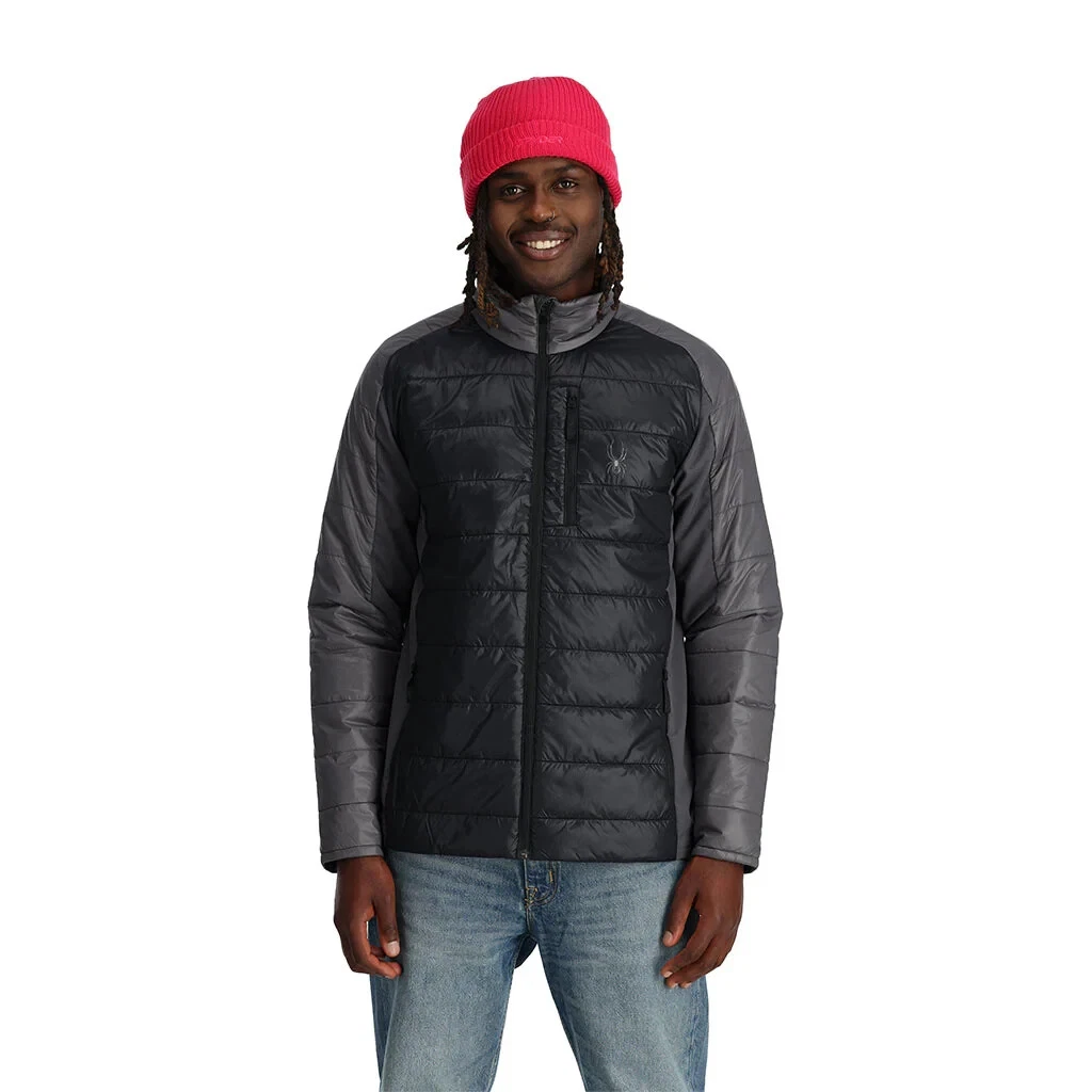 Spyder Mens Glissade Hybrid Insulator Jacket Packable Jacket Size L, NWT
Opens in a new window or ta