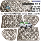 SOLARscreen rear windows cover for Toyota Prado 150  MY2018+ 9 layer AUS  Made