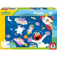 Schmidt Spiele. Kinder-Puzzle SesamstraßE. Im Weltall. 60 Teile. 5 +. Neu.