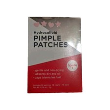 SpaLife Hydrocolloid Pimple Acne Blemish Patches Absorbs Dirt Oil Qty 36 Patches