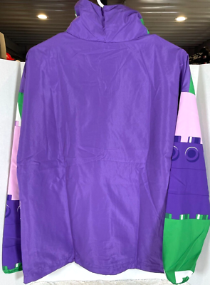 $90 Adidas Classic LEGO® Half-Zip Windbreaker Jacket HP0938 Kids