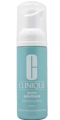 Clinique Acne Solutions Cleansing Foam Step 1 With Salicylic Acid 1.7 Oz / 50 ml