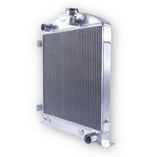 17x17core Radiator 3-row For 1932 Ford Streetrat Rod Low-boy Chopped Chevy V8