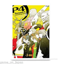 Persona 4 Artwork Official Design Works Atlus Art Book Japan Import Used