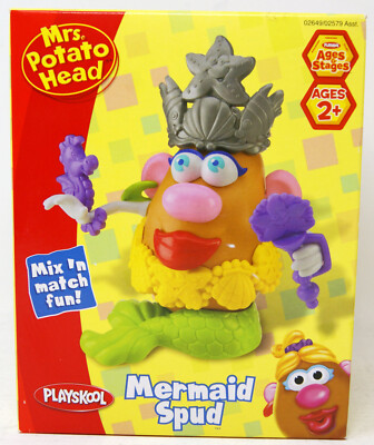 Hasbro- Mrs. Potato Head -Mermaid Spud - Körper mit 10 Teilen -aus dem Jahr 2007