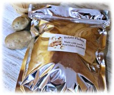 Instant Dehydrated Potato Flakes, Bulk 24.oz Mylar Bag 4 Long Term Storage